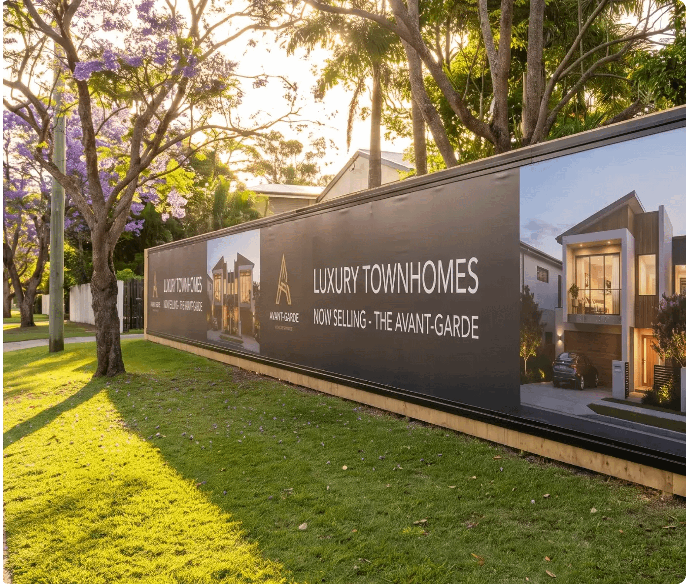 Custom Vinyl Hoarding for Construction Sites - Image 14