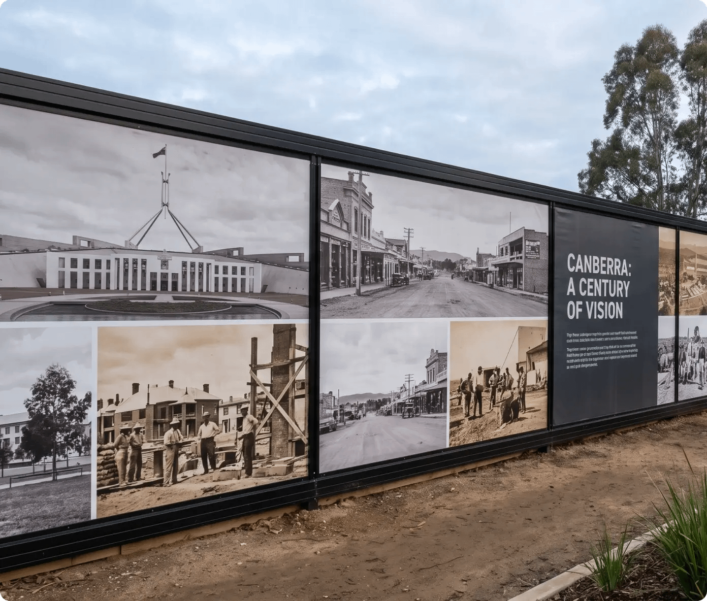 Custom Vinyl Hoarding for Construction Sites - Image 8