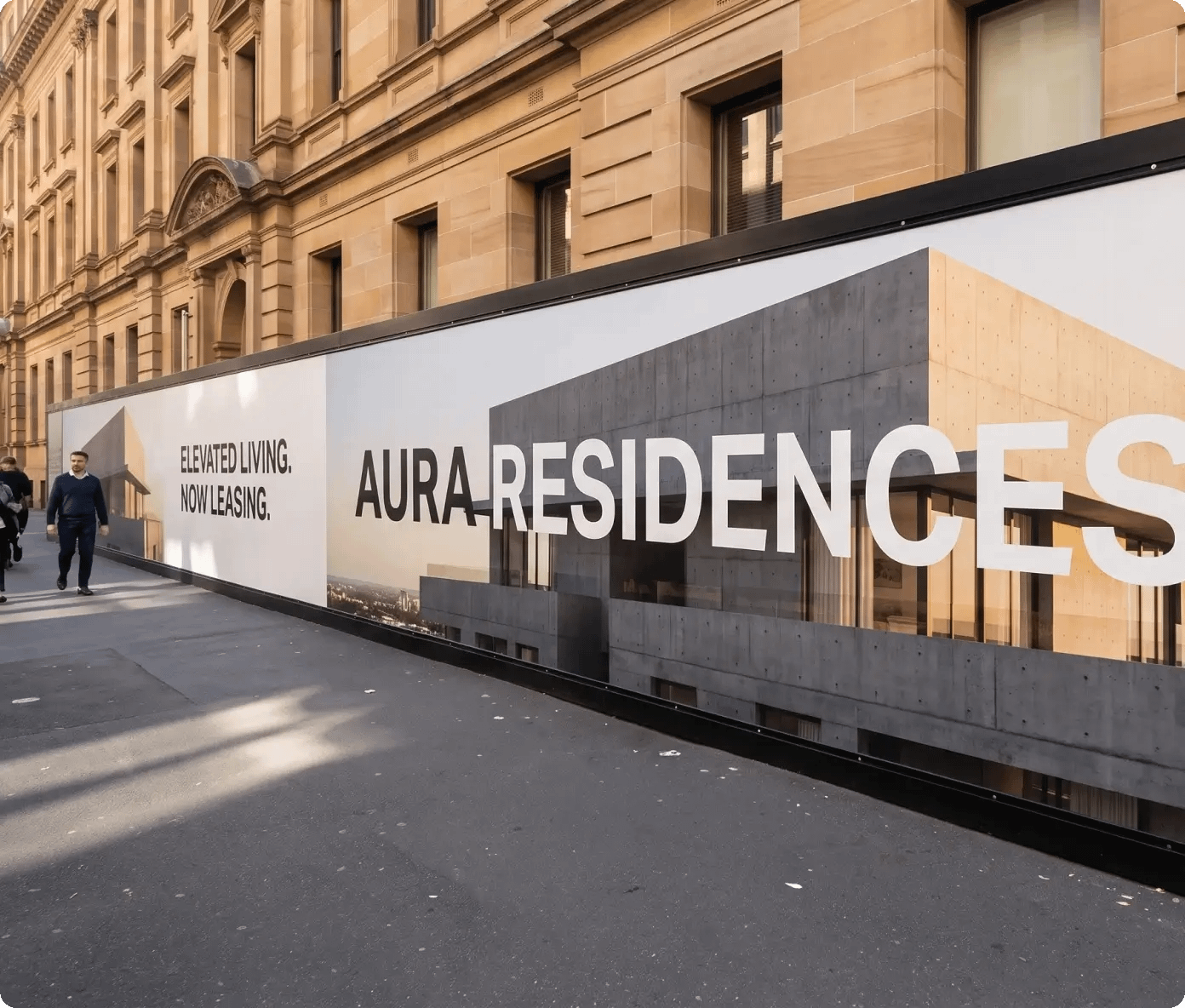 Custom Vinyl Hoarding for Construction Sites - Image 5