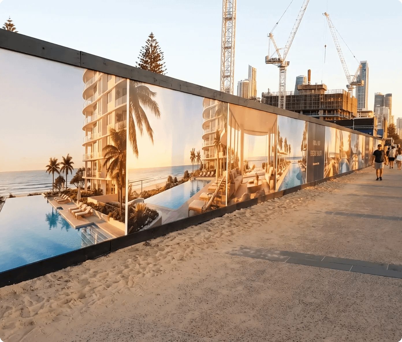 Custom Vinyl Hoarding for Construction Sites - Image 6