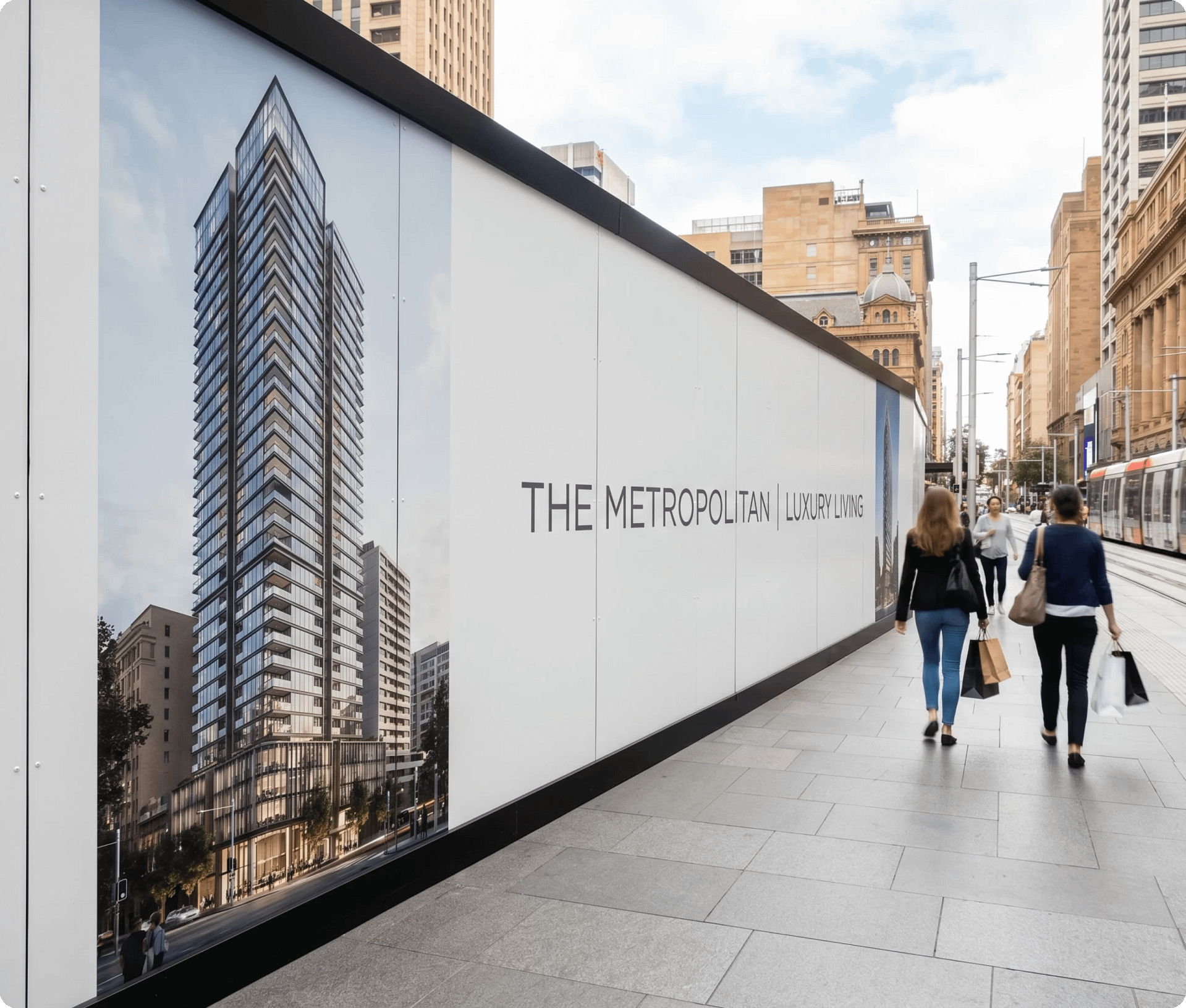 Custom Vinyl Hoarding for Construction Sites - Image 10